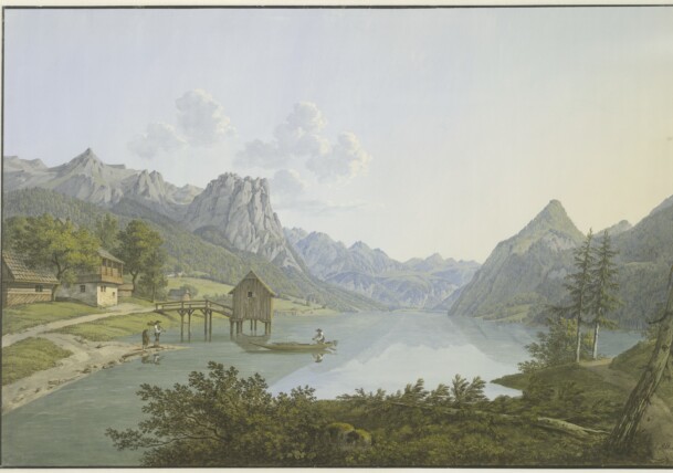     Jakob Alt, lake Grundlsee, 1817 / Albertina, Vienna